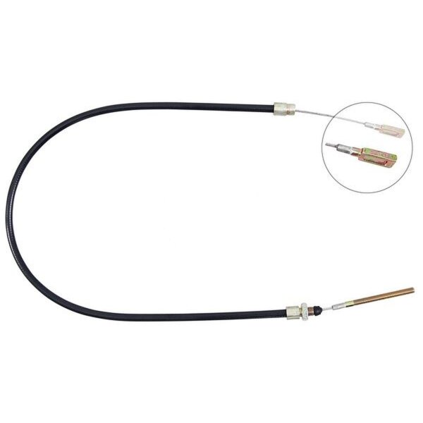 Seilzug Auflaufbremse 1.090 mm Hakenbefestigung Ø 14 mm A.B.S.