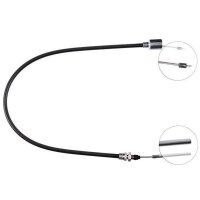 Cable pull overrun brake 1,030 mm Pin attachment Ø...