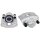 Brake caliper 1 piston Ø 54 mm grey cast iron A.B.S. for e.g. OPEL CORSA