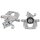 Bremssattel hinten links A.B.S. für DODGE JOURNEY