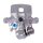 Bremssattel hinten links A.B.S. für HONDA CIVIC IV Stufenheck