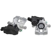 Brake caliper 1 piston axial Ø 38 mm grey cast...