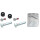 Guide sleeve set brake calliper with bolts A.B.S. for NISSAN BLUEBIRD and others