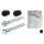 Brake caliper guide sleeve set with bolts A.B.S. for MITSUBISHI ASX and others