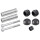 Brake calliper guide sleeve set with bolts A.B.S. for MB SPRINTER and others