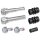 Brake caliper guide sleeve set A.B.S. for NISSAN NAVARA and others