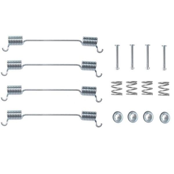 Accessory kit for car brake shoes A.B.S. suitable for VW TRANSPORTER