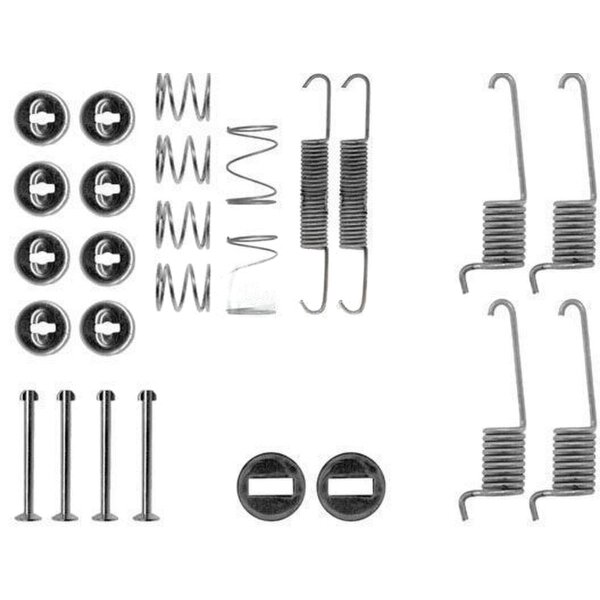 Brake shoe accessory kit Ø 230 mm A.B.S. for MERCEDES-BENZ T1 and others