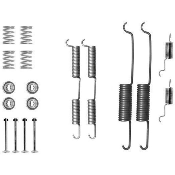 Brake shoe accessory kit Ø 254 mm A.B.S. for MERCEDES-BENZ and others