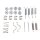 Accessory set parking brake shoes Ø 190 mm A.B.S. for LEXUS GS and others