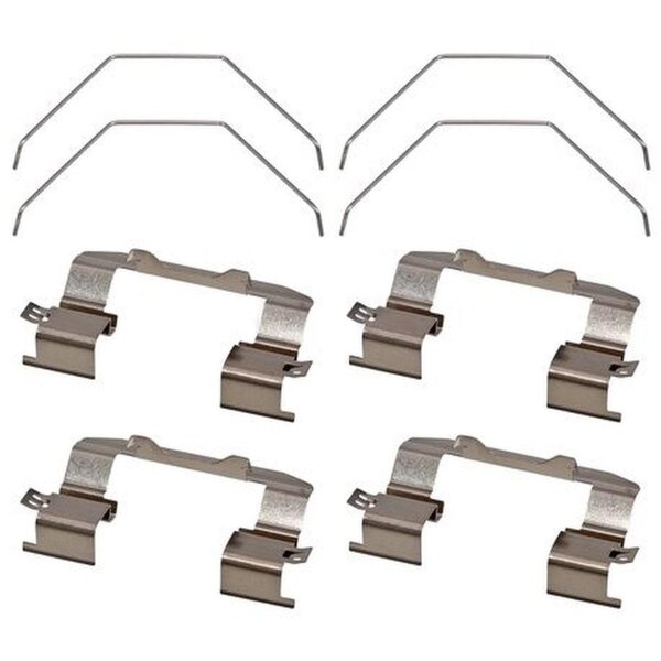 Accessory set disc brake pad A.B.S. suitable for e.g. HYUNDAI i30