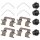 Accessory set disc brake pad A.B.S. suitable for e.g. HYUNDAI i30