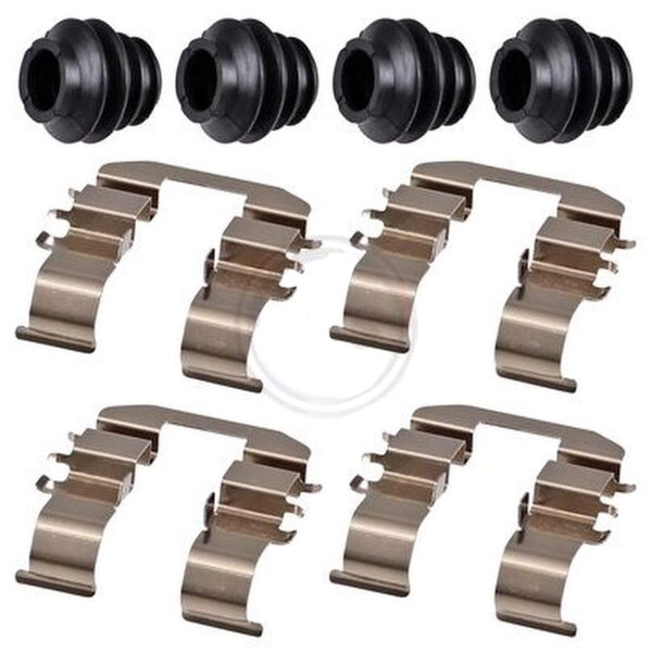 Accessory kit for disc brake pad A.B.S. suitable for KIA SORENTO