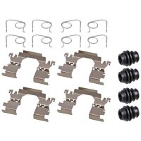 Accessory set disc brake pad A.B.S. for SUZUKI VITARA and...