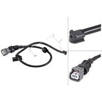 Brake pad wear warning contact disc brake 540 mm A.B.S....