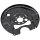 Spritzblech Bremsscheibe hinten links A.B.S. für VW PASSAT B3/B4