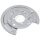 Splash plate Brake disc sheet steel Ø 290 mm A.B.S. for TOYOTA AVENSIS