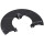 Splash plate Brake disc sheet steel Ø 300 mm A.B.S. for IVECO DAILY and others