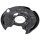 Splash plate Brake disc sheet steel Ø 350 mm A.B.S. for MB C-CLASS and others