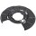 Brake disc splash plate made of aluminium A.B.S. for BMW 3 Series and others