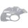 Spritzblech Bremsscheibe vorne links A.B.S. für MAZDA 6 Hatchback