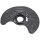 Splash plate brake disc aluminium A.B.S. for e.g. MB E-CLASS