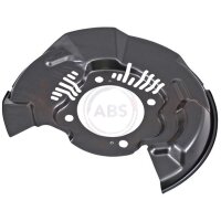 Splash plate Brake disc sheet steel Ø 330 mm A.B.S. for TOYOTA HILUX