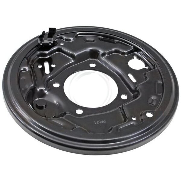 Brake disc splash guard made of sheet steel A.B.S. for...