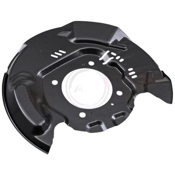 Brake disc splash guard made of sheet steel A.B.S. for...