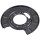 Splash plate Brake disc sheet steel Ø 325 mm A.B.S. for MERCEDES-BENZ VITO