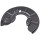 Splash plate Brake disc sheet steel Ø 413 mm A.B.S. for TESLA MODEL and others