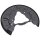 Splash plate Brake disc sheet steel Ø 301 mm A.B.S. for HYUNDAI i30 and others