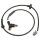Sensor Raddrehzahl passiver Sensor 860 mm Kabel A.B.S. für u.a. SEAT IBIZA