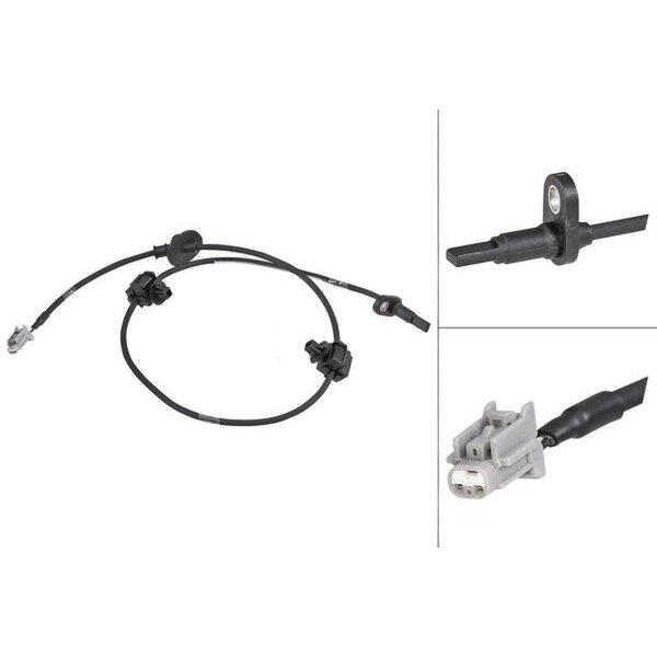 Sensor Raddrehzahl aktiver Sensor 880 mm Kabel A.B.S. für SUBARU TRIBECA