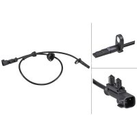 Wheel speed sensor active sensor 619 mm cable A.B.S. for...