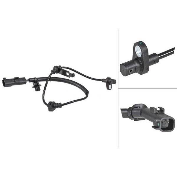 Sensor Raddrehzahl aktiver Sensor 480 mm Kabel A.B.S. für u.a. FORD MONDEO