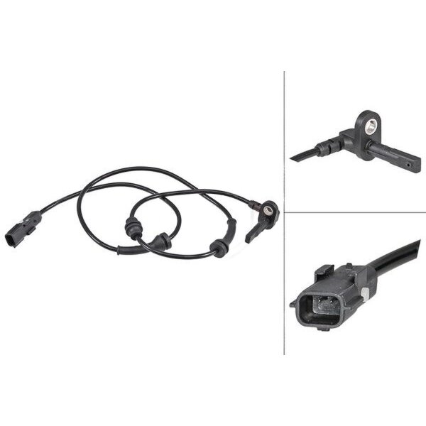 Sensor Raddrehzahl hinten A.B.S. für NISSAN INTERSTAR Kasten