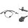 Sensor wheel speed active sensor 600 mm cable A.B.S. for e.g. CHEVROLET CAMARO