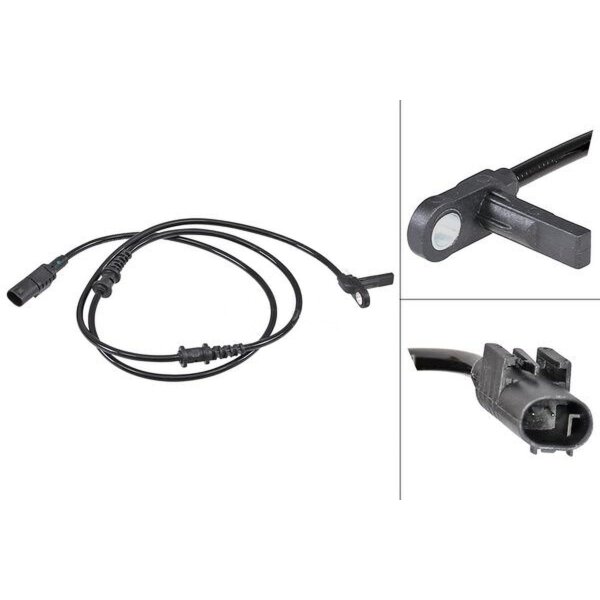 Sensor Raddrehzahl aktiver Sensor 1.060 mm Kabel A.B.S. für u.a. MB VITO