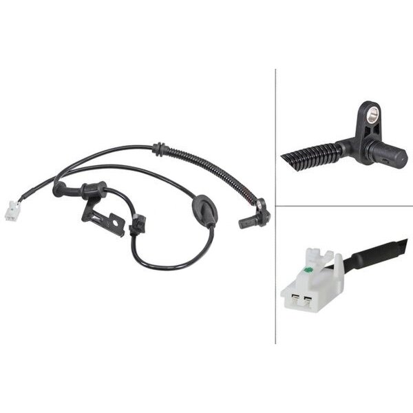 Sensor Raddrehzahl aktiver Sensor 875 mm Kabel A.B.S. für u.a. HYUNDAI ACCENT