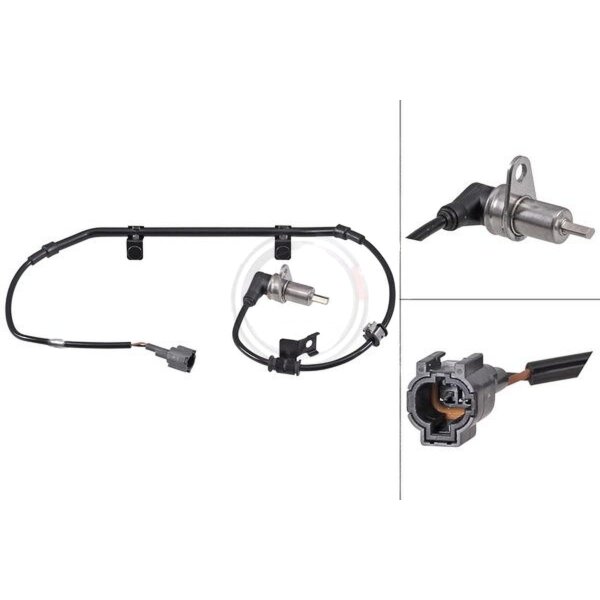Sensor Raddrehzahl hinten A.B.S. für NISSAN PRIMERA