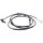 Wheel speed sensor active sensor 1.870 mm cable A.B.S. for e.g. ALFA ROMEO 156