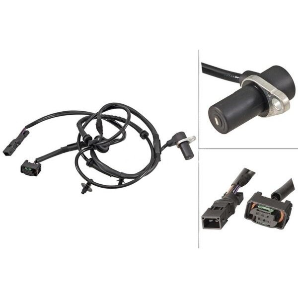 Sensor Raddrehzahl passiver Sensor 1.120 mm Kabel A.B.S. für u.a. AUDI A4