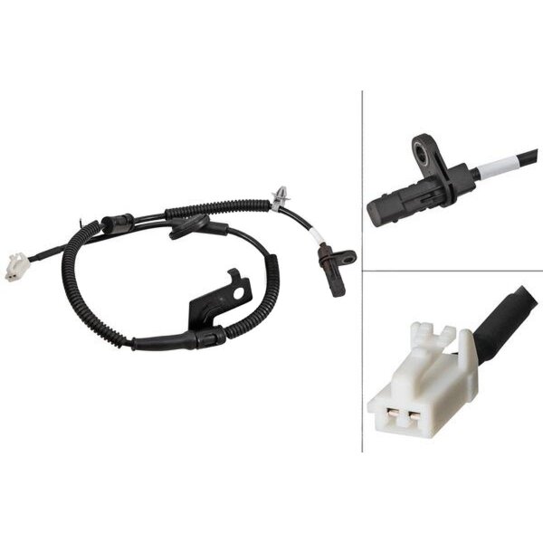 Wheel speed sensor active sensor 730 mm cable A.B.S. for e.g. HYUNDAI SONATA