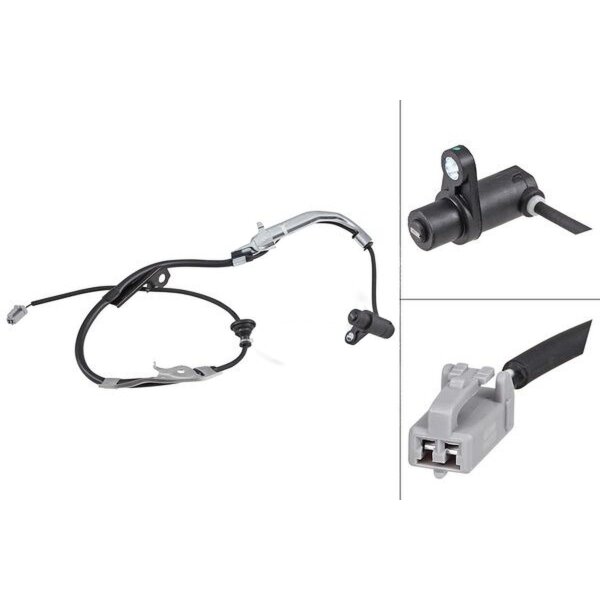 Sensor Raddrehzahl passiver Sensor 1.045 mm Kabel A.B.S. für TOYOTA RAV