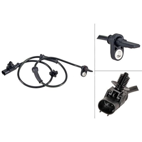 Sensor Raddrehzahl aktiver Sensor 745 mm Kabel A.B.S. für u.a. PEUGEOT 107