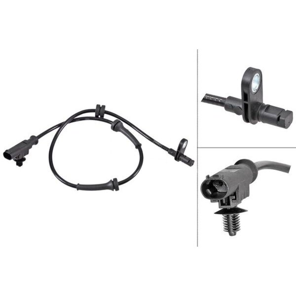 Wheel speed sensor active sensor 670 mm cable A.B.S. for NISSAN CUBE