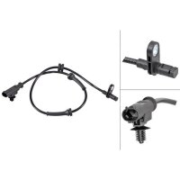 Wheel speed sensor active sensor 670 mm cable A.B.S. for...