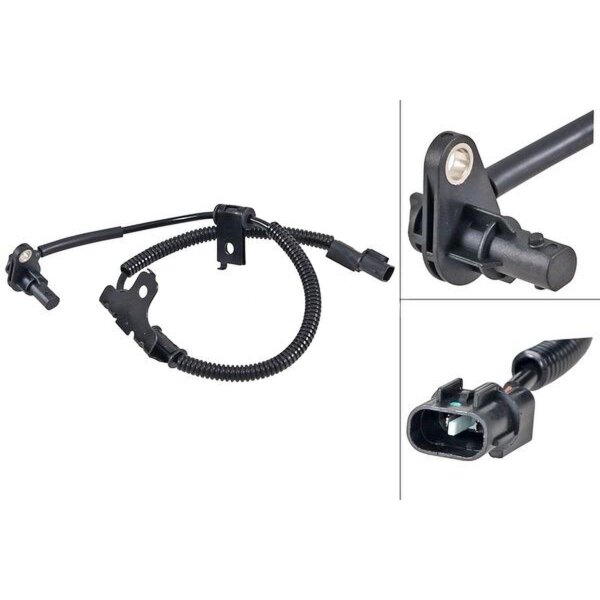 Wheel speed sensor active sensor 575 mm cable A.B.S. for HYUNDAI i10