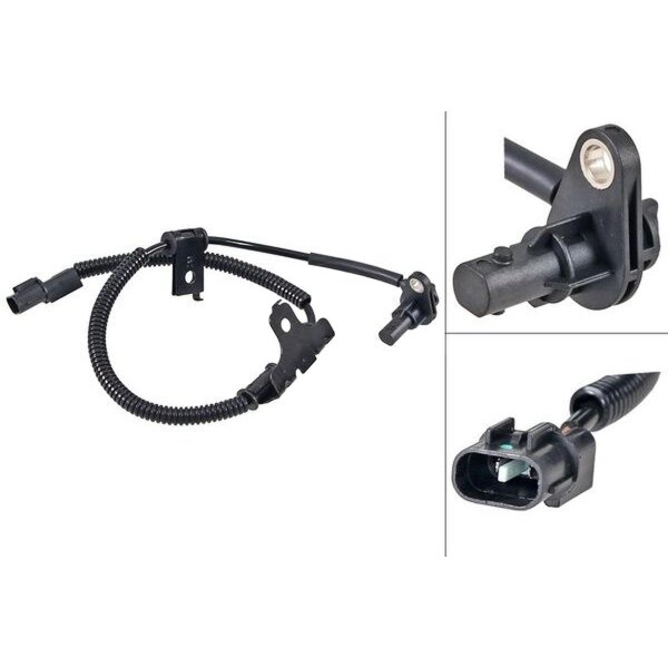Wheel speed sensor active sensor 575 mm cable A.B.S. for HYUNDAI i10